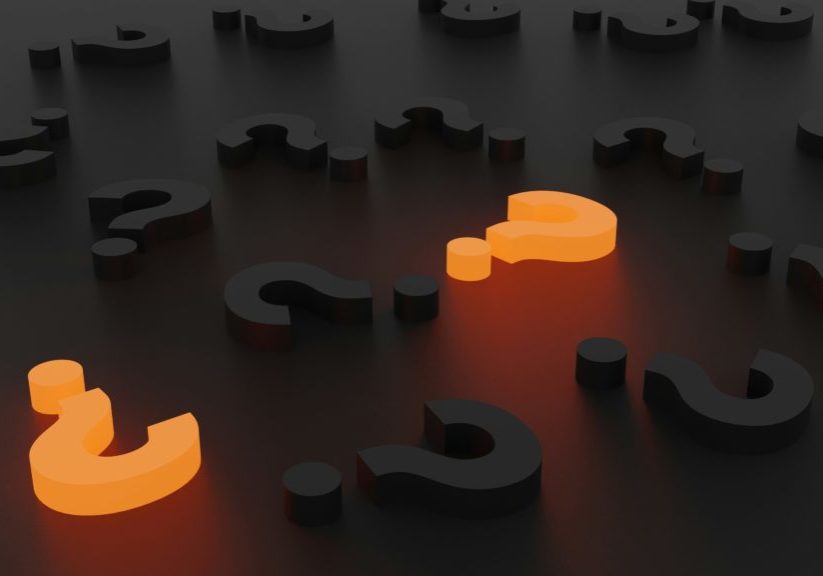 Orange Question Mark